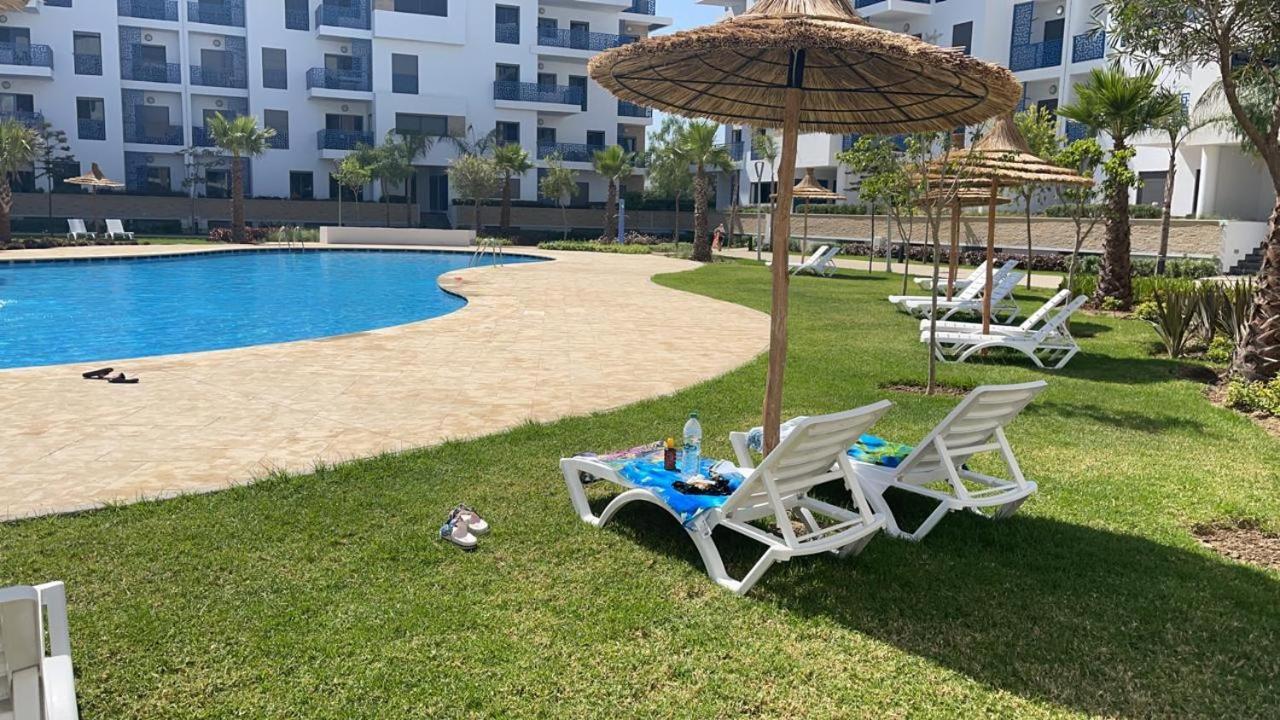 Appartement De Luxe Avec Piscine A 5 Min De La Plage مرتيل المظهر الخارجي الصورة